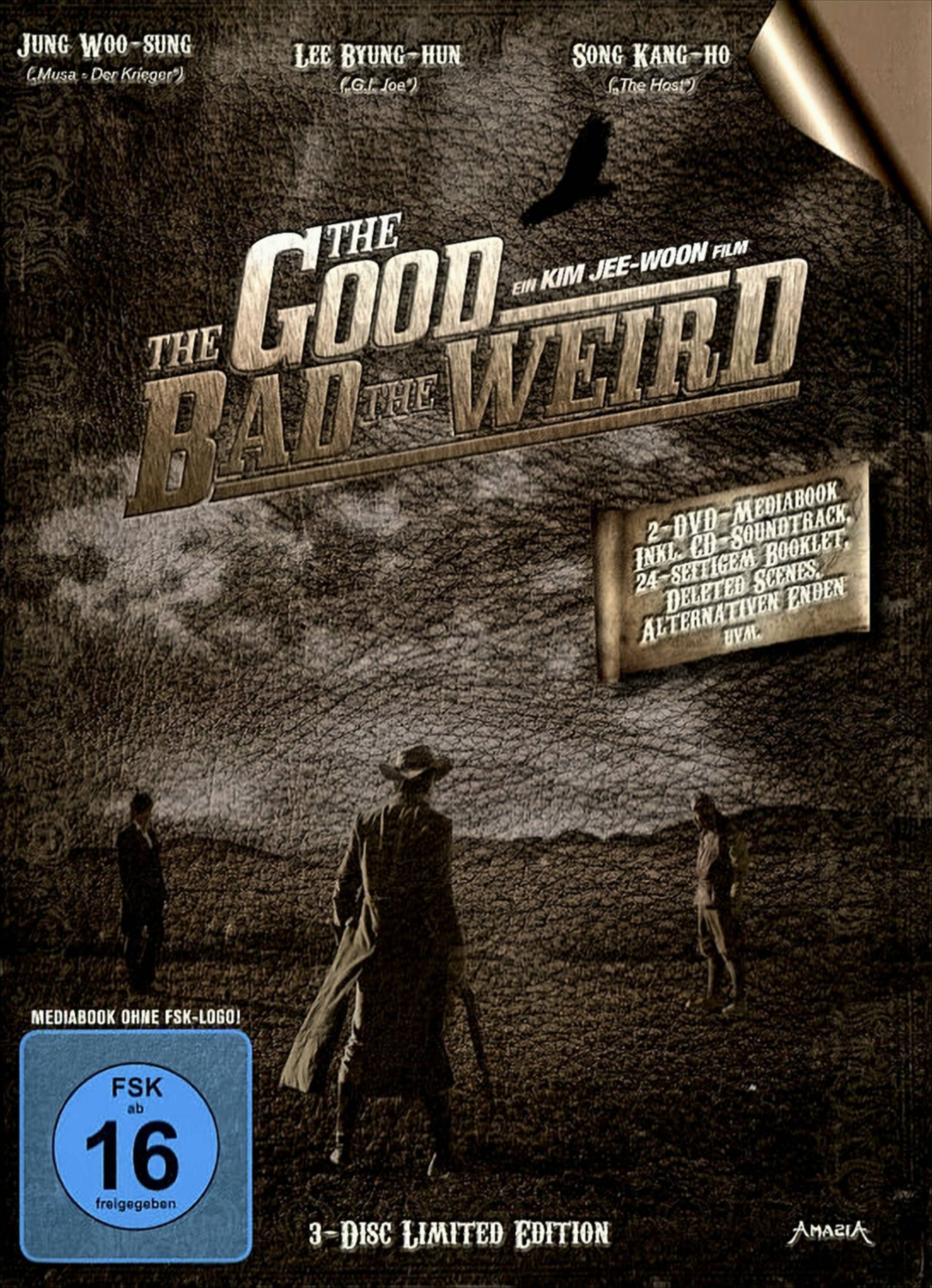 The Good, the Bad, the Weird Limited Edition, 2 DVDs + Audio-CD, Mediabook The Good, the Bad, the Weird Limited Edition, 2 DVDs + Audio-CD, Mediabook