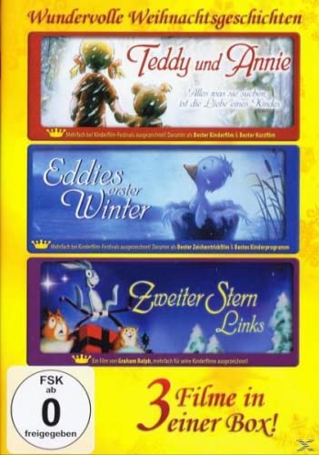 Wundervolle Weihnachtsgeschichten: Teddy und Annie / Eddies erster Winter / Zweiter Stern Links DVD-Box von WVG Medien