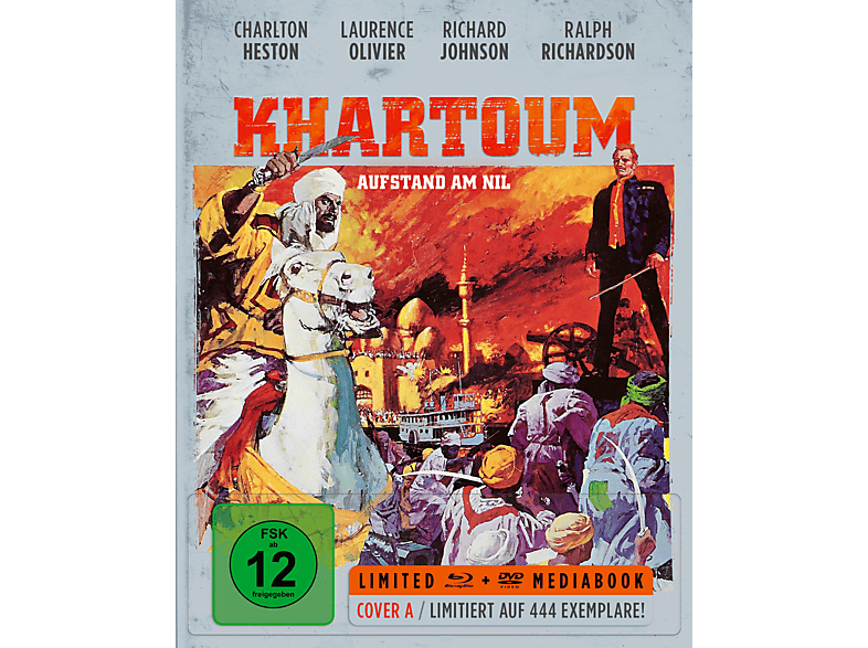 Khartoum - Der Aufstand am Nil Mediabook Blu-ray + DVD von WVG