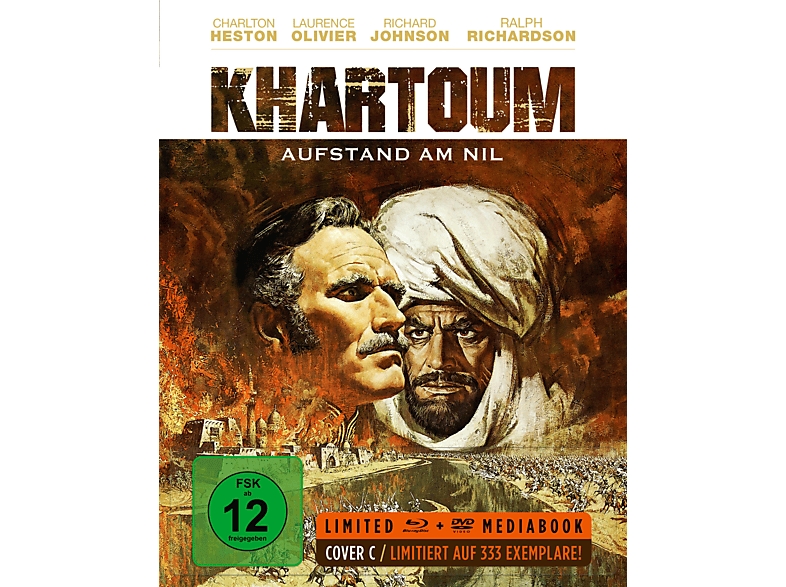 Khartoum - Der Aufstand am Nil Mediabook Blu-ray + DVD von WVG