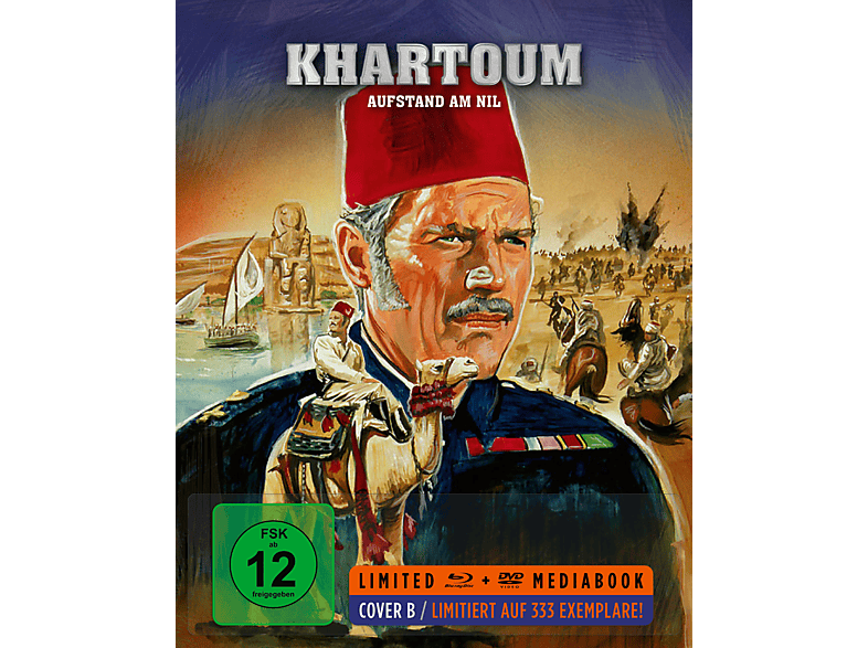 Khartoum - Der Aufstand am Nil Mediabook Blu-ray + DVD von WVG