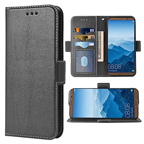 WWAAYSSXA Kompatibel mit Huawei Mate 10 Pro Wallet Case Leder Flip Cover Kartenhalter Ständer Zelle Zubehör Folio Geldbörse Handyhüllen für Hawaii Mate10Pro Mate10 10Pro Damen Herren Schwarz WWAAYSSXA Kompatibel mit Huawei Mate 10 Pro Wallet Case Leder Flip Cover Kartenhalter Ständer Zelle Zubehör Folio Geldbörse Handyhüllen für Hawaii Mate10Pro Mate10 10Pro Damen Herren Schwarz von WWAAYSSXA
