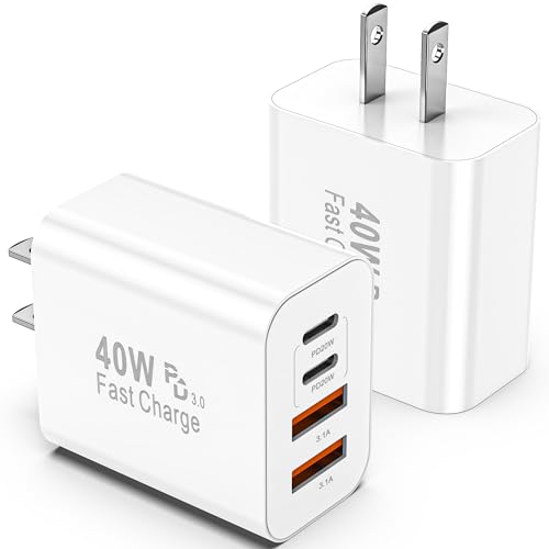 4-Port USB C Schnellladeblock (weiß) von WWB