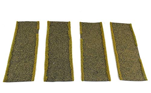War World Gaming Schotter-Straße Gerade Abschnitte - 28mm Tabletop Spiele Gelände Modellbau Modell Diorama War World Gaming Schotter-Straße Gerade Abschnitte - 28mm Tabletop Spiele Gelände Modellbau Modell Diorama von War World Gaming
