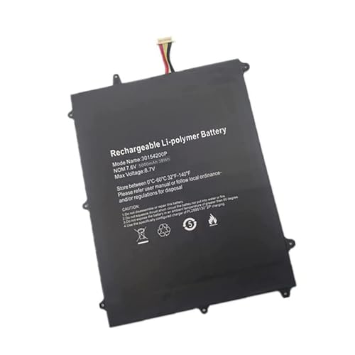 WXKJSHOP Ersatz Akku Kompatibel mit Primebook C13 C13B PL3097140*2S 30154200P (7.6V,5000mAh/38Wh) von WXKJSHOP