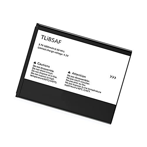 WXKJSHOP TLiB5AF Ersatz Akku kompatibel mit Alcatel TCL S800 One Touch 997D OT-997 OT-997D von WXKJSHOP