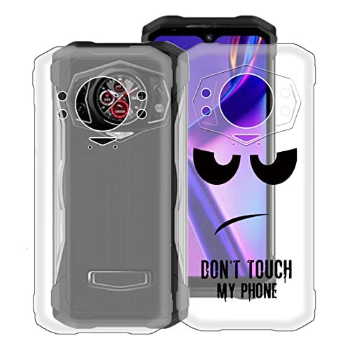 WXPP Hülle für Doogee S98 (6,3"), Transparent Anti-Vergilbung Silikon Handyhülle - Ultra Dünn Stoßfeste Kratzfeste Schutzhülle Cover Weiche TPU Bumper Case für Doogee S98 - [2 Stücke] von WXPPJ