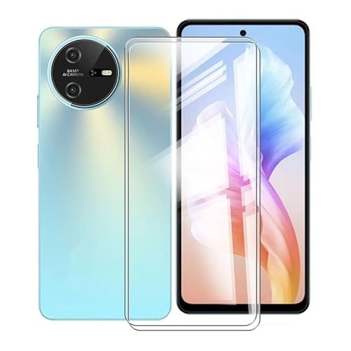 WXPPJ 2 Stück HD Display Schutzfolie für Blackview Oscal Tiger 12 (6.78 Zoll), 9H Härte, Anti Fingerabdruck, Touch Sensitive, Anti Kratzer Gehärtetem Glas Schutzfolie für Blackview Oscal Tiger 12. von WXPPJ