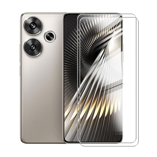 WXPPJ 2 Stück HD Display Schutzfolie für Xiaomi Redmi Turbo 3 (6.67"), 9H Härte, Anti Fingerabdruck, Touch Sensitive, Anti Kratzer Gehärtetem Glas Schutzfolie für Xiaomi Redmi Turbo 3. von WXPPJ