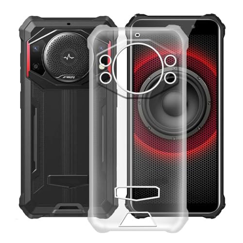 WXPPJ Hülle für FOSSIBOT F101 Pro (5.45"), Transparent Anti-Vergilbung Silikon TPU Bumper Cover Case Handyhülle - Ultra Dünn Stoßfeste Weiche Schutzhülle für FOSSIBOT F101 Pro - Glasklar von WXPPJ