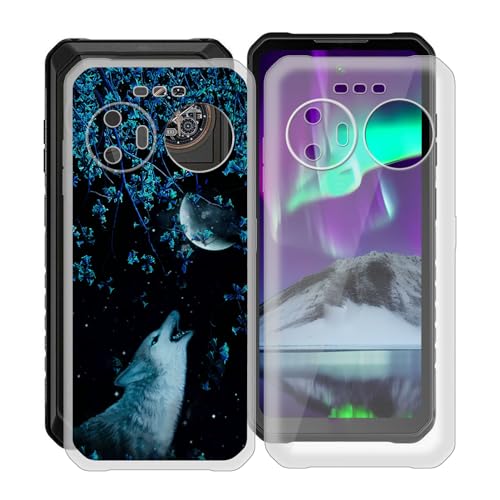 WXPPJ Hülle für IIIF150 B2 Ultra (6.78"), Transparent Anti-Vergilbung Silikon Handyhülle - Ultra Dünn Stoßfeste Kratzfeste Schutzhülle Cover Weiche TPU Case für IIIF150 B2 Ultra - [2 Stücke] von WXPPJ