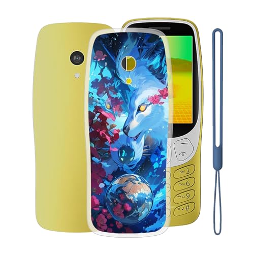 WXPPJ Hülle für Nokia 3210 2024 (2.40"), Transparent Anti-Vergilbung Silikon TPU Bumper Cover Case Handyhülle - Ultra Dünn Stoßfeste Weiche Schutzhülle für Nokia 3210 2024 - XT144 von WXPPJ