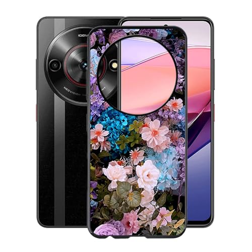 WXPPJ Hülle für Nubia Focus 5G (6.60"), Schwarz Weich Silikon TPU Case, Ultra Dünn Tasche Schutzhülle Stoßfest Anti-Kratzer Bumper Cover Handyhülle für Nubia Focus 5G - XT10 von WXPPJ