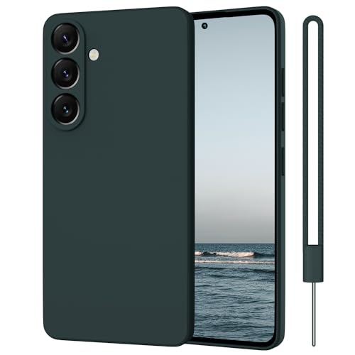 WXX Samsung Galaxy A54 Hülle Silikon Case, Handyhülle Samsung Galaxy A54 5G Dünn Slim mit Microfiber, Kratzfeste Rundumschutz Case Hülle für Samsung Galaxy A54 5G 6.4'' Grün von WXX