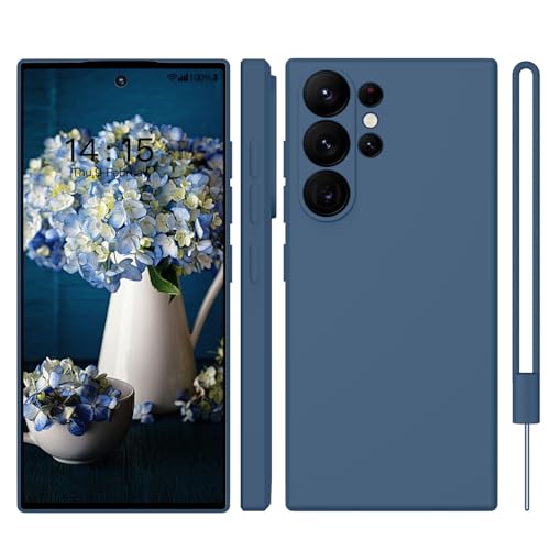 WXX für Samsung Galaxy S25 Ultra Hülle Silikon Case Dünn Slim mit Microfiber, Kratzfeste Rundumschutz Case Hülle für Samsung Galaxy S25 Ultra 6.9'' Dunkel Blau WXX für Samsung Galaxy S25 Ultra Hülle Silikon Case Dünn Slim mit Microfiber, Kratzfeste Rundumschutz Case Hülle für Samsung Galaxy S25 Ultra 6.9'' Dunkel Blau von WXX