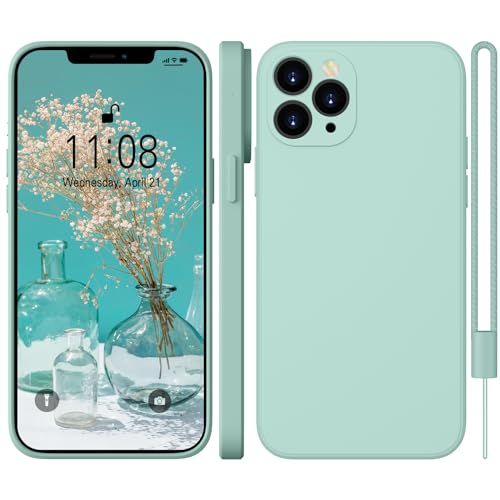WXX iPhone 11 Pro Hülle Silikon Case, Handyhülle iPhone 11 Pro Dünn Slim mit Microfiber, Kratzfeste Rundumschutz Case Hülle für iPhone 11 Pro 5.8'' 2019 Mint Grün von WXX