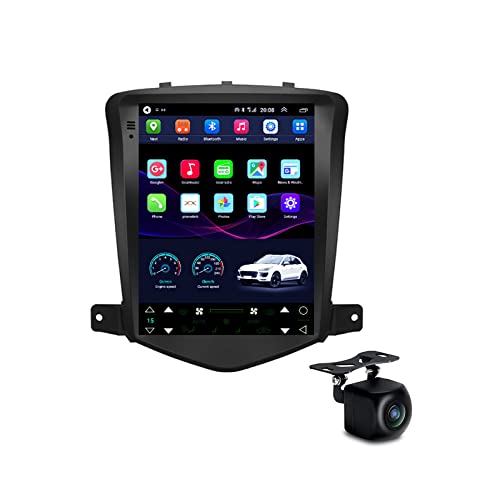 Für Chevrolet Cruze 2008-2015 Android 12 9,7 Zoll Autoradio Radio Media Empfänger GPS Navigation Unterstützung Bluetooth Lenkradsteuerung Spiegel Link USB FM Freisprecheinrichtung + HD Rückfahrkamera von WY-CAR