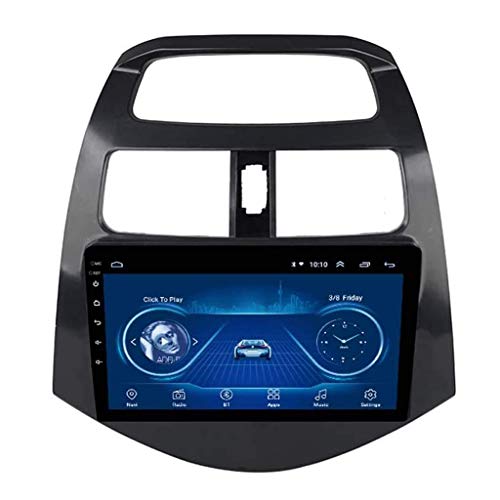 WY-CAR Android 12 Autoradio 9 Zoll Touchscreen Radio Für Chevrolet Spark 2010-2014 Unterstützt Bluetooth FM RDS USB GPS Navigation WiFi Bedienelemente am Lenkrad Android Auto von WY-CAR