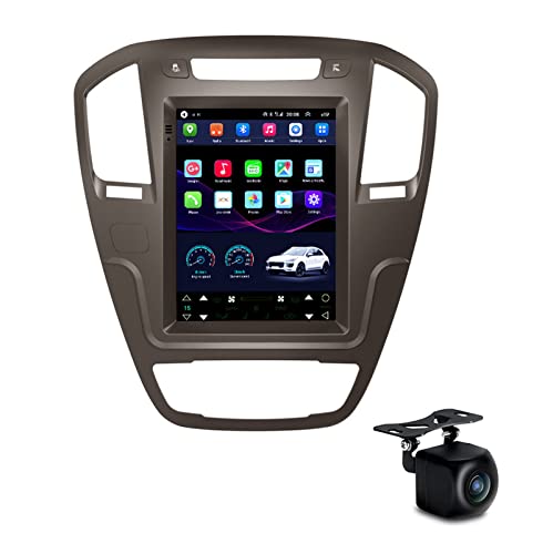 WY-CAR Android 12 Radio für Opel Insignia/Buick Regal 2009-2013 9,7 Zoll Tesla Style Autoradio GPS Navigationskonsole IPS 2.5D Touchscreen Unterstützung SWC Bluetooth WiFi FM mit HD Rückfahrkamera von WY-CAR