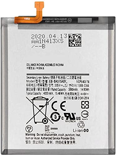 EB-BA515ABY Batteriewechsel für Samsung Galaxy A51 SM-A515(3.85V 3890mAh 14.98Wh) von WYGUO