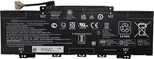 PC03XL HSTNN-OB1W M24421-271 M24421-AC1 M24648-005 TPN-DB0E Laptop Akku kompatibel mit HP Pavilion x360 14 Cabrio PC 14-DW 14-DH 14-BA 14-BA CD 15-ER Serie (11,55 V, 43,3 Wh) von WYGUO