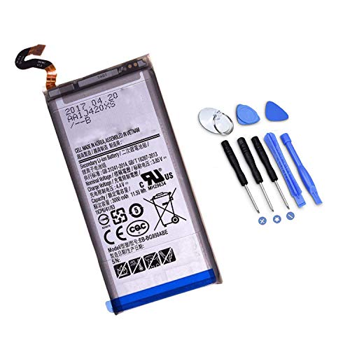 WYGUO EB-BG950ABE Batteriewechsel für Samsung Galaxy S8 G950 G950V G950A G950T G950P G950R4 (11.55V 3000mAh) von WYGUO