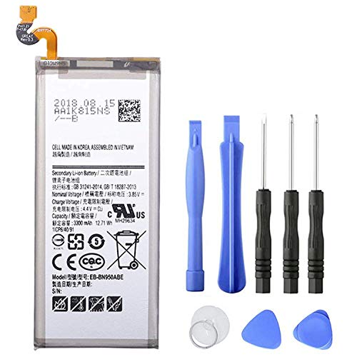 WYGUO EB-BN950ABE Batteriewechsel für Samsung Galaxy Note 8 N950 SM-N950 N950T N950A N950P N950V N950R4 with Tools(12.71V 3300mAh) von WYGUO