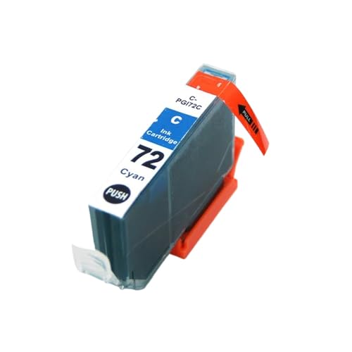 WYNAnGAI Kompatible PGI72 PGI-72 PGI 72XL Tintenpatrone Kompatibel mit Pro-10 Pro-10S Tintenstrahldrucker(1PCS-C) von WYNAnGAI