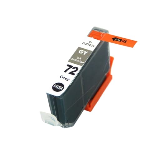 WYNAnGAI Kompatible PGI72 PGI-72 PGI 72XL Tintenpatrone Kompatibel mit Pro-10 Pro-10S Tintenstrahldrucker(1PCS-GY) von WYNAnGAI
