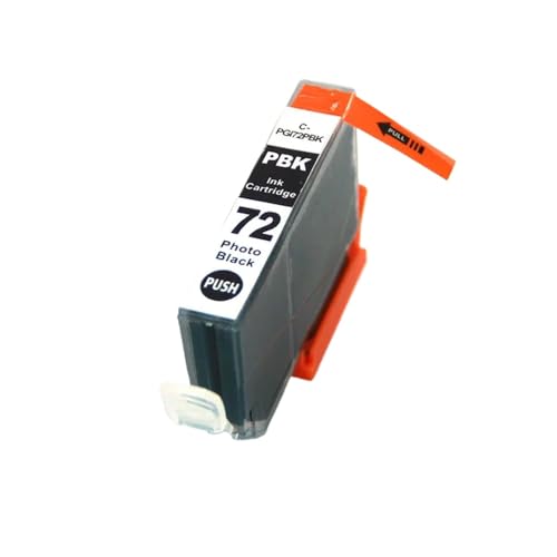 WYNAnGAI Kompatible PGI72 PGI-72 PGI 72XL Tintenpatrone Kompatibel mit Pro-10 Pro-10S Tintenstrahldrucker(1PCS-PBK) von WYNAnGAI