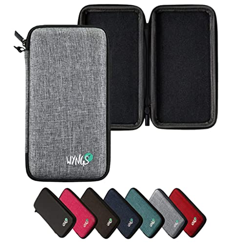 WYNGS Schutztasche Hellgrau zum Taschenrechner Casio FX-87DE Plus 2 von WYNGS