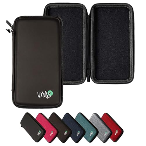 WYNGS Schutztasche schwarz kompatibel mit Casio FX-9860 GII/Casio FX-9860 GIII Grafikrechner von WYNGS