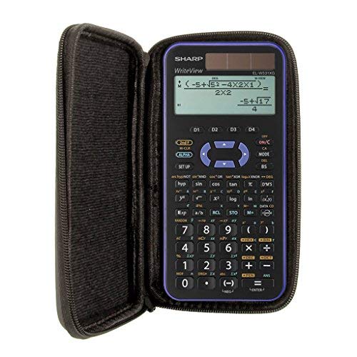 WYNGS Schutztasche Schwarz zum Taschenrechner Sharp EL-W531XG von WYNGS