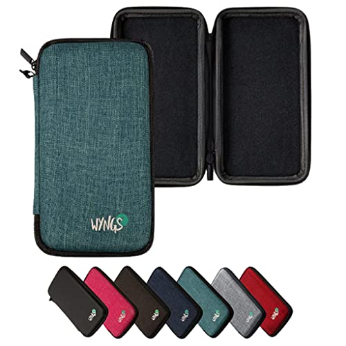 WYNGS Schutztasche Türkis zum Taschenrechner Casio FX-87DE Plus 2 von WYNGS