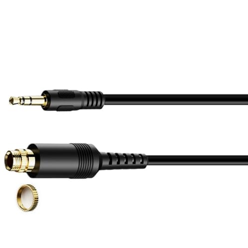 WZBHCZLJ 3 5 Mm Stecker Verlängerung Auxiliary 3 5 Mm Männlicher Bis Weiblicher Verriegelungsnuss Panel Montagemontierkabelgewindefest Stecker WZBHCZLJ 3 5 Mm Stecker Verlängerung Auxiliary 3 5 Mm Männlicher Bis Weiblicher Verriegelungsnuss Panel Montagemontierkabelgewindefest Stecker von WZBHCZLJ