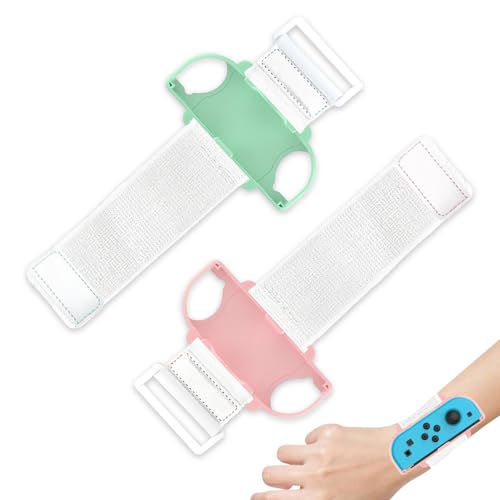 WZWZO 2 Stück Armband für Switch Dance 2025 2024 2023 2022, Lets Get Fit Switch, Zumba Switch, Just Dance 2025 Switch, Just Dance Switch, Lets Dance Switch 2025 für Erwachsene und Kinder von WZWZO