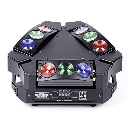 Moving Head LED Disco Licht DMX 512 Partylicht RGB DJ Lichter 7/13CH Discolicht für DJ Bars Club Stadium Lichteffekte Bühnenlicht von WZYBUTA