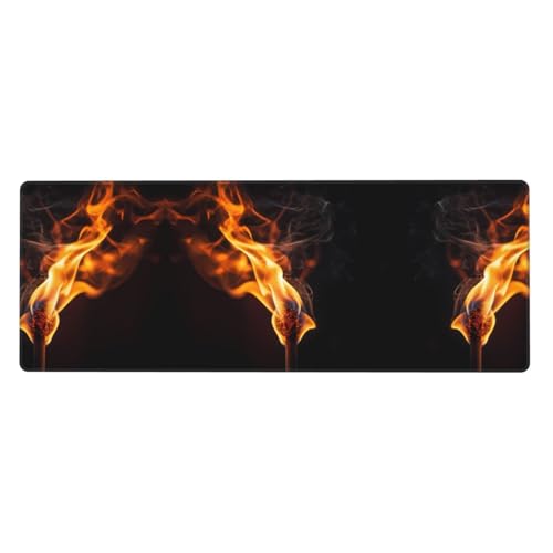 Bedrucktes extra großes Mauspad mit Taschenlampen, 30,5 x 80 cm, für Büro, Gaming und Lernen, langlebig, bequem und umweltfreundlich Bedrucktes extra großes Mauspad mit Taschenlampen, 30,5 x 80 cm, für Büro, Gaming und Lernen, langlebig, bequem und umweltfreundlich von WZYWHJ