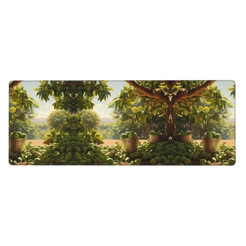 Macadamia bedrucktes extra großes Mauspad, 30,5 x 80 cm, für Büro, Gaming und Lernen, langlebig, bequem und umweltfreundlich Macadamia bedrucktes extra großes Mauspad, 30,5 x 80 cm, für Büro, Gaming und Lernen, langlebig, bequem und umweltfreundlich von WZYWHJ