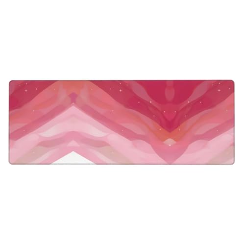 Mauspad mit Farbverlaufsmuster, extra groß, 30,5 x 80 cm, für Büro, Gaming und Lernen, langlebig, bequem und umweltfreundlich Mauspad mit Farbverlaufsmuster, extra groß, 30,5 x 80 cm, für Büro, Gaming und Lernen, langlebig, bequem und umweltfreundlich von WZYWHJ