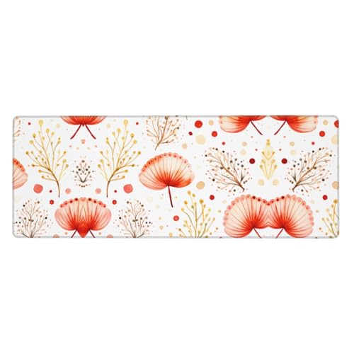 Mauspad mit Muschelmotiv, extra groß, 30,5 x 80 cm, für Büro, Gaming und Lernen, langlebig, bequem und umweltfreundlich Mauspad mit Muschelmotiv, extra groß, 30,5 x 80 cm, für Büro, Gaming und Lernen, langlebig, bequem und umweltfreundlich von WZYWHJ