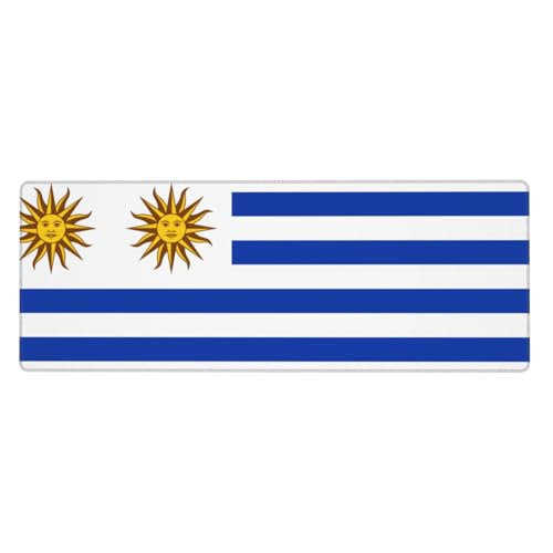 Mauspad mit Uruguay-Motiv, extra groß, 30,5 x 80 cm, für Büro, Gaming und Lernen, langlebig, bequem und umweltfreundlich Mauspad mit Uruguay-Motiv, extra groß, 30,5 x 80 cm, für Büro, Gaming und Lernen, langlebig, bequem und umweltfreundlich von WZYWHJ