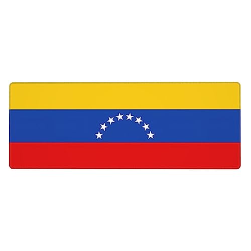 Mauspad mit Venezuela-Flaggenmuster, extra groß, 30,5 x 80 cm, für Büro, Gaming und Lernen, langlebig, bequem und umweltfreundlich Mauspad mit Venezuela-Flaggenmuster, extra groß, 30,5 x 80 cm, für Büro, Gaming und Lernen, langlebig, bequem und umweltfreundlich von WZYWHJ