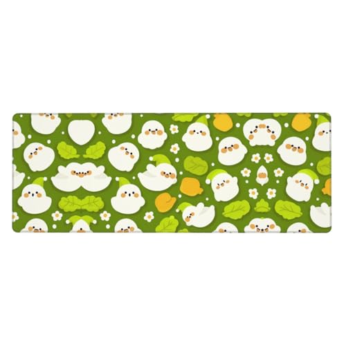 Mauspad mit Weihnachtsmütze und Schneemann-Druck, extra groß, 30,5 x 80 cm, für Büro, Gaming und Lernen, langlebig, bequem und umweltfreundlich Mauspad mit Weihnachtsmütze und Schneemann-Druck, extra groß, 30,5 x 80 cm, für Büro, Gaming und Lernen, langlebig, bequem und umweltfreundlich von WZYWHJ