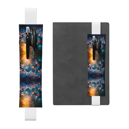 Weißes Leder-Stifthalter, Lesezeichen, WZYWHJ Libellen-Bild, Premium-PVC-Leder, elastisches Band-Design für Notizbücher, Tagebücher und Planer Weißes Leder-Stifthalter, Lesezeichen, WZYWHJ Libellen-Bild, Premium-PVC-Leder, elastisches Band-Design für Notizbücher, Tagebücher und Planer von WZYWHJ