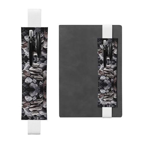 Weißes Leder-Stifthalter, Lesezeichen, WZYWHJ Rockery bedruckt, Premium-PVC-Leder, elastisches Band, Design für Notizbücher, Tagebücher und Planer Weißes Leder-Stifthalter, Lesezeichen, WZYWHJ Rockery bedruckt, Premium-PVC-Leder, elastisches Band, Design für Notizbücher, Tagebücher und Planer von WZYWHJ