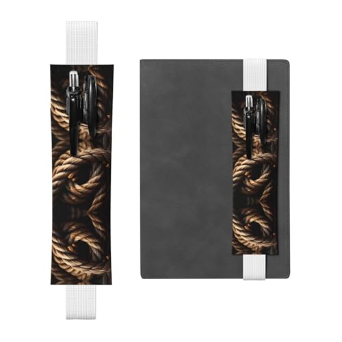 Weißes Leder-Stifthalter, Lesezeichen, WZYWHJ Twine, bedruckt, Premium-PVC-Leder, elastisches Band-Design für Notizbücher, Tagebücher und Planer Weißes Leder-Stifthalter, Lesezeichen, WZYWHJ Twine, bedruckt, Premium-PVC-Leder, elastisches Band-Design für Notizbücher, Tagebücher und Planer von WZYWHJ