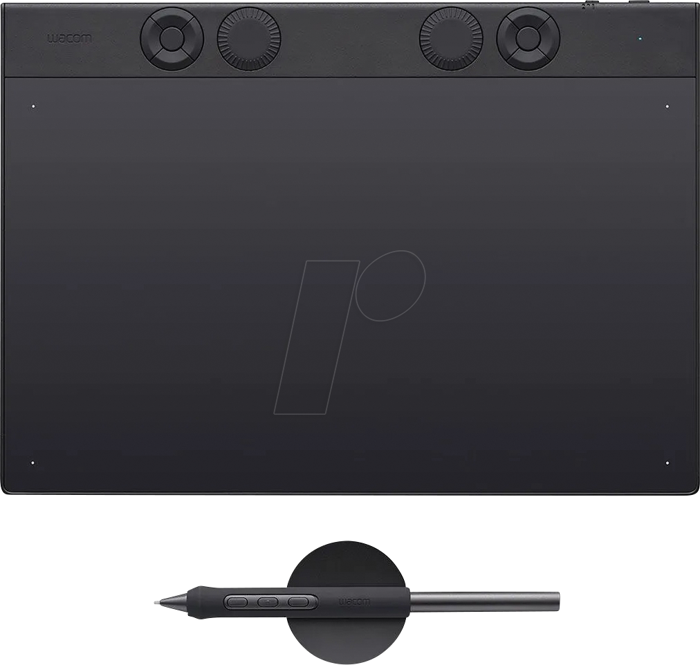 WACOM PTK670K0B - Grafiktablet, Intuos Pro Medium (2025, PTK670K0B) von Wacom
