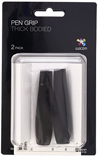 Wacom ACK-30002 Wide Bodied Pen Grip Grafiktablett-Eingabestift-Halter schwarz von Wacom