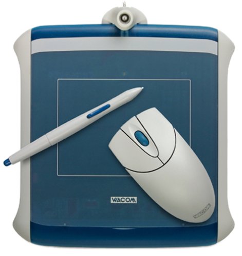 Wacom Graphire2 Set mit Stift, Maus und Tablet, Stahlblau von Wacom